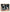 Tableau cheval blanc et noir en mouvement sur fond abstrait bleu et rose, style expressif moderne