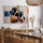 Black horse abstract canvas art, contemporary wall decor for a modern living room