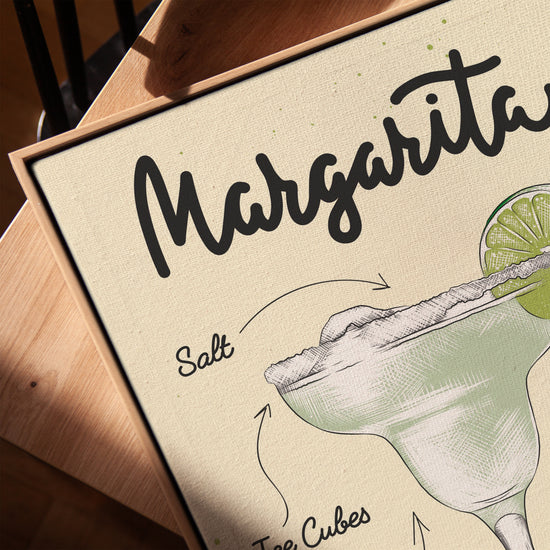 Tableau cocktail Margarita recette pour cuisine moderne