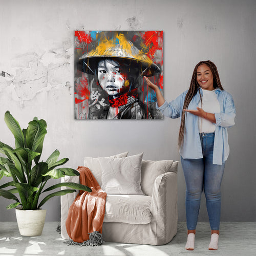 Tableau de taille 80x80cm