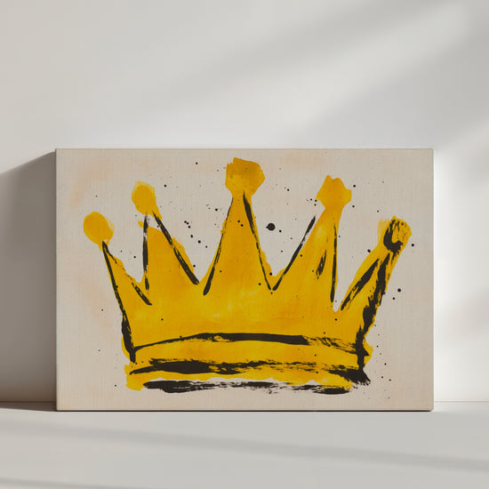 illustration simple et enfantine d'une couronne