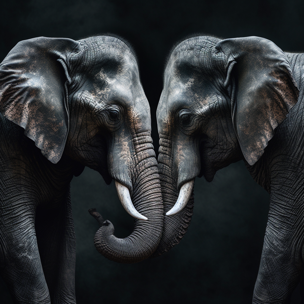 Large Elephant Wall Art – Gentle Majesty