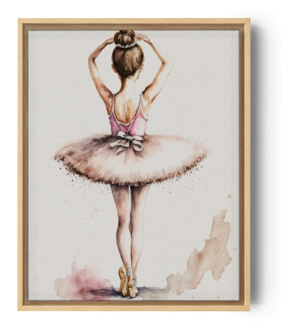Ballerina klassische Tänzerin Wandbild