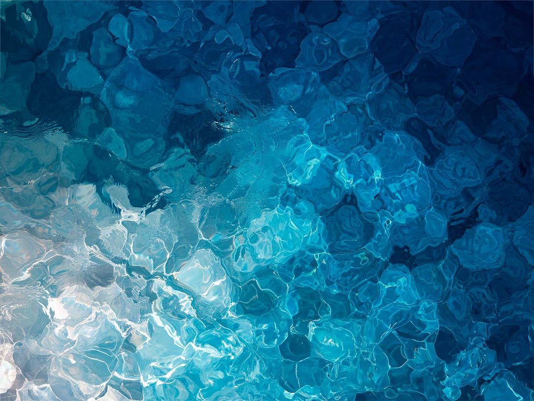 Modern Zen Water Wall Art – Serene Waves
