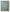 Tableau floral avec branches de cerisier en fleurs sur fond bleu pastel, style impressionniste