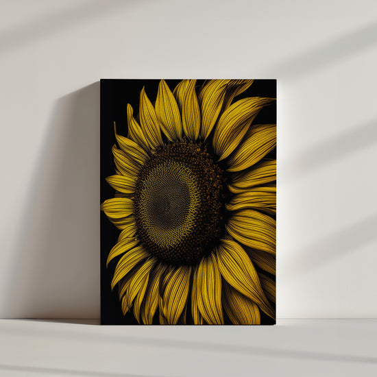 couleurs intense detaille captivant pour ce tableau de fleurs dans un style op art