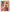 Tableau décoratif abstrait avec fleurs rouges sur fond bleu et orange, style pop art vibrant