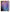 Florales Bild in Violett- und Blautönen mit Pinseleffekt, impressionistischer Stil