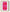 Tableau islamique calligraphie arabe Hubb Salam rose fuchsia et rouge art mural moderne