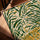 Tableau sur toile léopard camouflé jungle verte dorée pour décoration salon moderne texture chêne