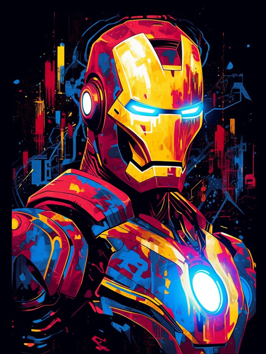 Tableau Marvel Spiderman & Iron Man Collection Vivacité