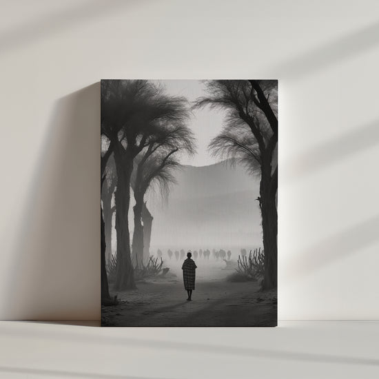 Omo Valley, Ethiopia photorealistic canvas print