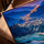 Colorful rice terraces wall art for a minimalist living room