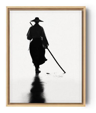 Zen Japanese calligraphy wall art — serene, elegant home decor