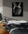 Evocative 'Hands' wall art adds serenity and a sense of escape to a modern bedroom