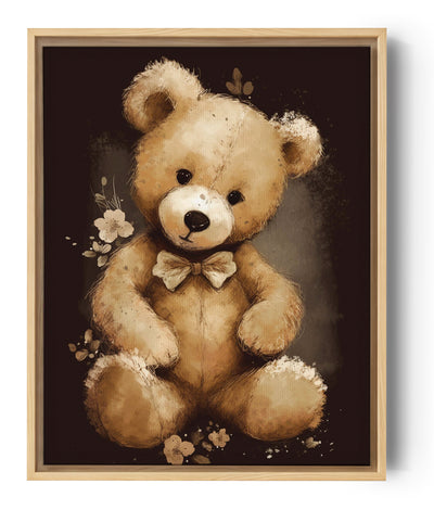 Teddybär-Bild warmherzige Illustration