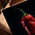 Piment rouge gouttelettes tableau pour cuisine minimaliste