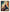 Paris Eiffel Tower painting, low-angle view with blue, white and red tricolor sky