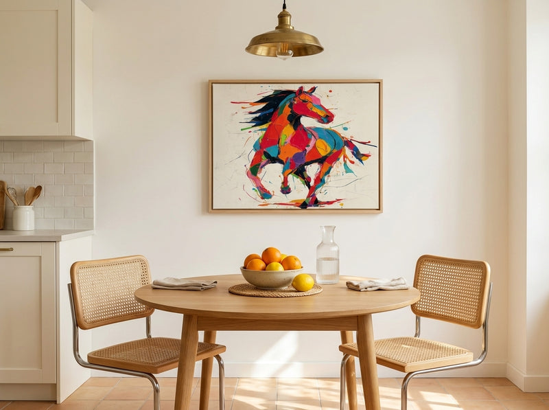 Tableau vif dans une cuisine — collection MyselfMonArt