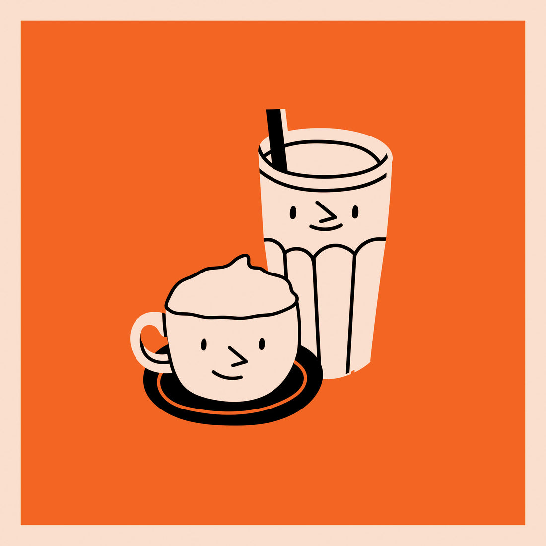 Tableau Cuisine - Orange pétillante