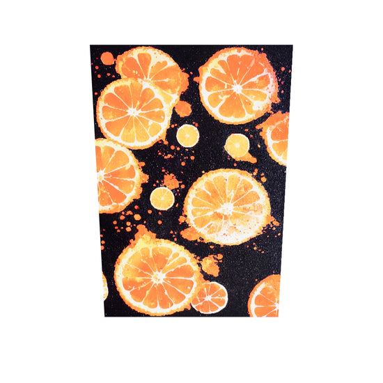 Tableau plexiglas 3d avec des oranges