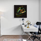 Tableau mural de la chaussure Nike Air Max en néon pour bureau