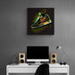 Tableau decoration de la chaussure Nike Air Max en néon pour chambre