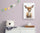 toile murale pour chambre enfant avec beau cerf réconfortant mignon yeux doux