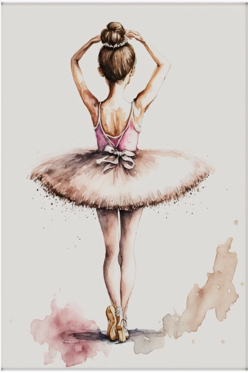 Tableau chambre Tableau danseuse ballerine MyselfMonArt