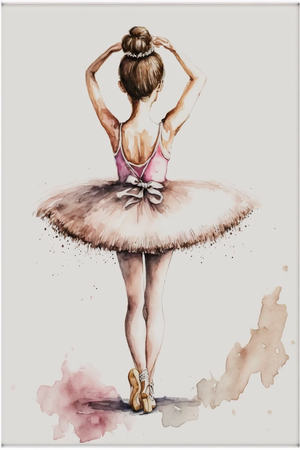 classical ballerina wall art