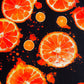 Tableau avec des oranges, ambiance vitaminé