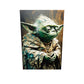 Tableau plexiglas maître Yoda de Star Wars, peinture réaliste