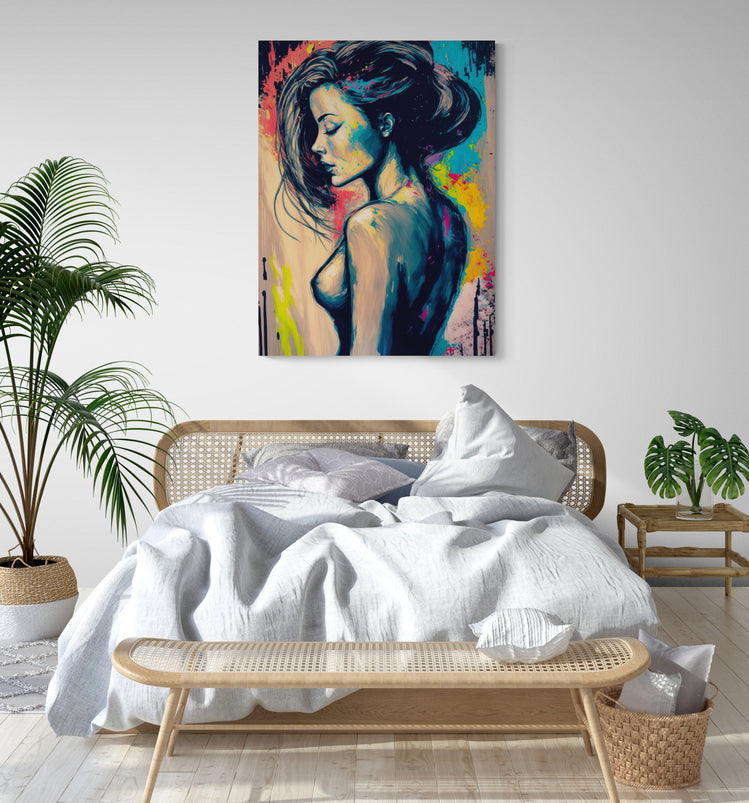 tableau sensuelle reproduction peinture femme nue